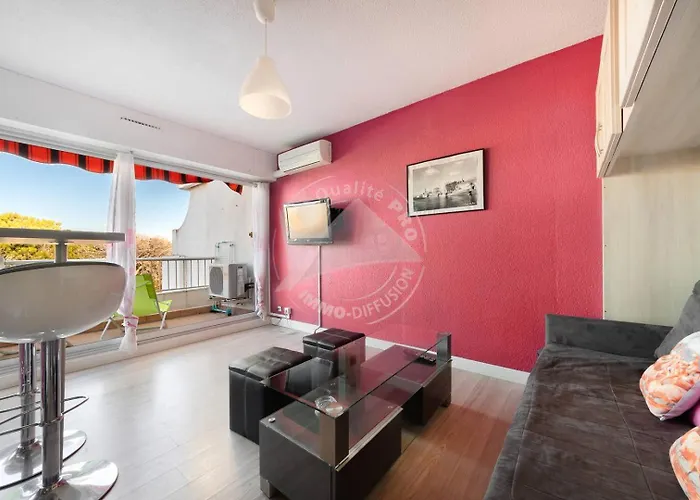 As9557 - Vue Sur La Avec Parking Prive Proche Centre Apartamento Le Grau-du-Roi